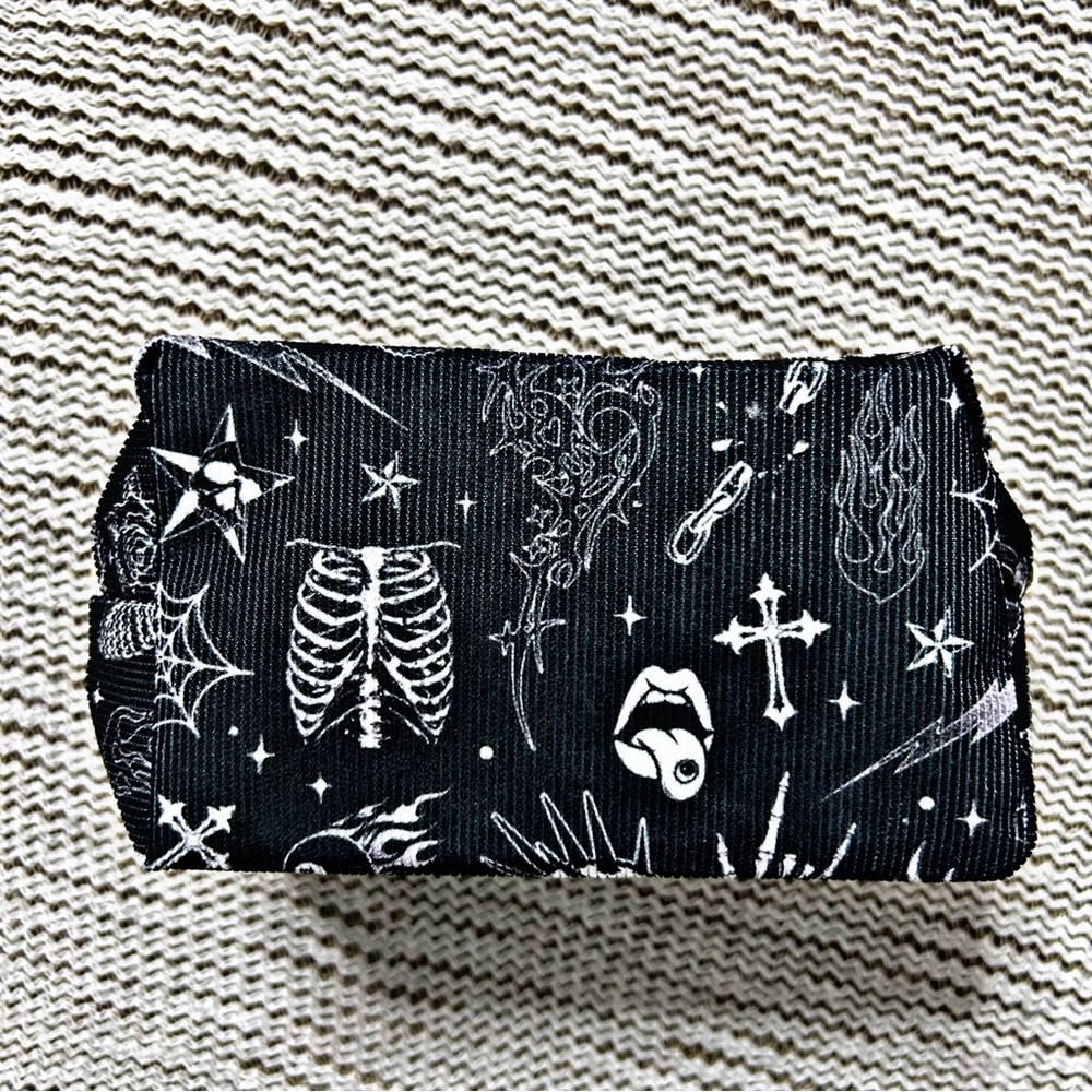 Goth Spooky Makeup Bag